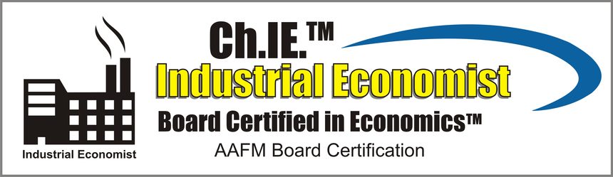 Chartered Industrial Economist (Ch.IE®) - AAFM Board Certification